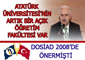 Atatürk Üniversitesi Açık Öğretim Fakültesi kuruluyor